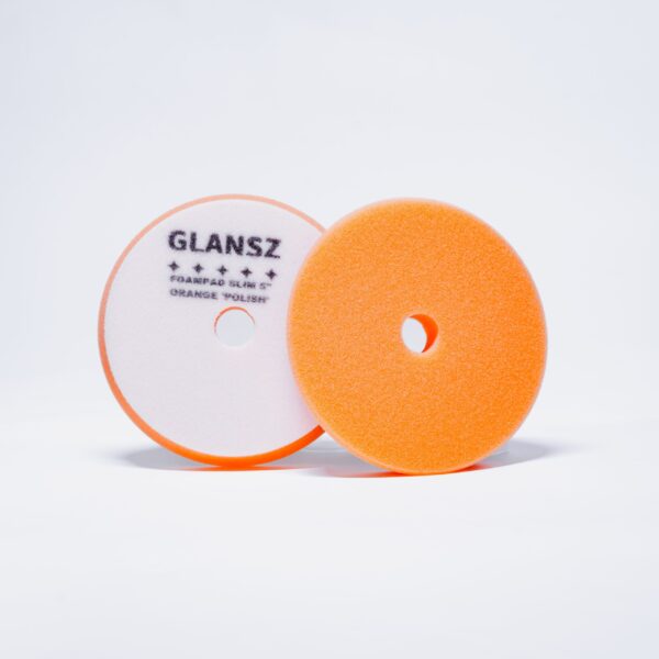 Foampad Glansz, Slim Oranje 1″ Polish