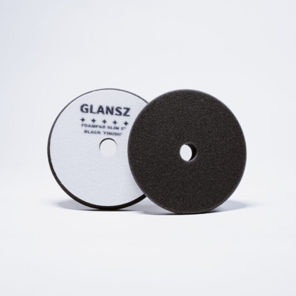 Foampad Glansz, Slim Zwart 5″ Finish